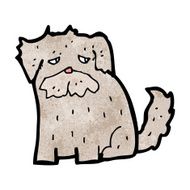 cartoon scruffy dog N5