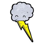 Cartoon Thundercloud N39