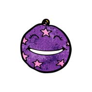 Cartoon Christmas Bauble N162