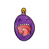 Cartoon Christmas Bauble N163