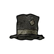 Cartoon Top Hat N30