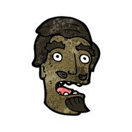 cartoon gasping man N22