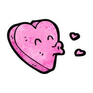 funny cartoon heart N10