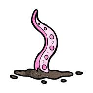 cartoon tentacle monster N5