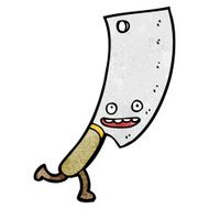 Cartoon Meat Cleaver N23