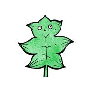 leaf cartoon