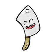 Cartoon Meat Cleaver N25