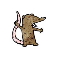 cartoon rat smoking cigarette N2