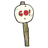 cartoon go sign N5