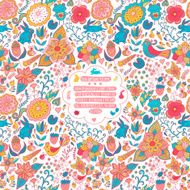 Abstract background doodle pattern N15