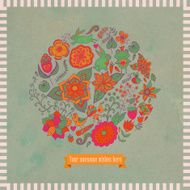 Abstract background doodle pattern N27