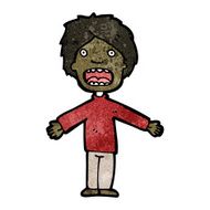 cartoon shocked boy N48