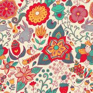 Abstract background doodle pattern N34