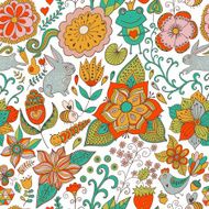 Abstract background doodle pattern N35