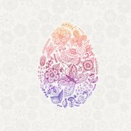 Abstract background doodle pattern N40