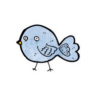 cartoon bluebird N19