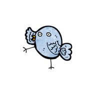 cartoon bluebird N20