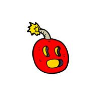 cartoon electric bomb N2