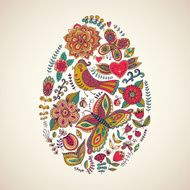 Abstract background doodle pattern N43