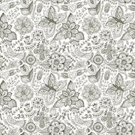 Abstract background doodle pattern N46