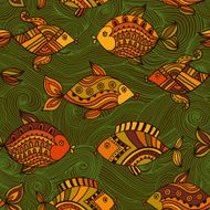Abstract background doodle pattern N50