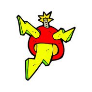 cartoon electric bomb N4
