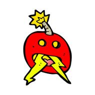 cartoon electric bomb N5