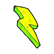 cartoon electric lightning strike N2