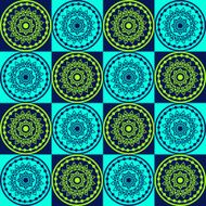 Abstract geometric pattern N4