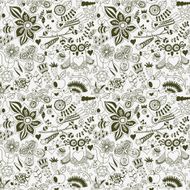 Abstract background doodle pattern N68