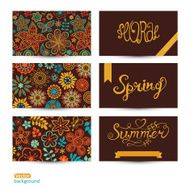 Abstract background doodle pattern N72