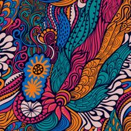 Abstract background doodle pattern N73