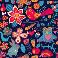 Abstract background doodle pattern N74