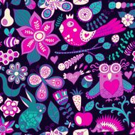 Abstract background doodle pattern N76