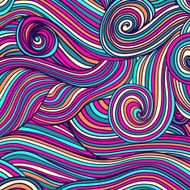 Abstract background doodle pattern N83