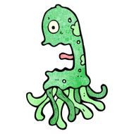 Cartoon Squid N23