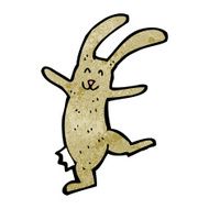 cartoon dancing rabbit N6