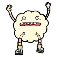 cartoon cloud creature N7