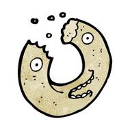 cartoon doughnut N11