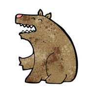 Cartoon Bear N157