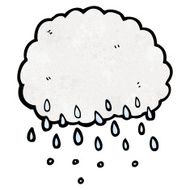 Cartoon Rain Cloud N72