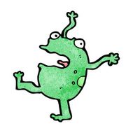 Cartoon Frog N105