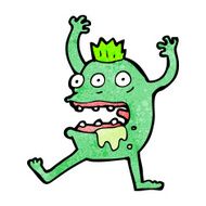 cartoon alien monster N56