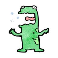 Cartoon Frog N106