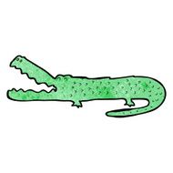Cartoon Crocodile N122