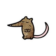 Cartoon Rat N45