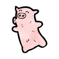 Cartoon Pig N82