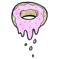 cartoon doughnut N12