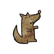 cartoon little dog N153