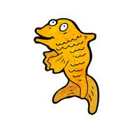 Cartoon Goldfish N22